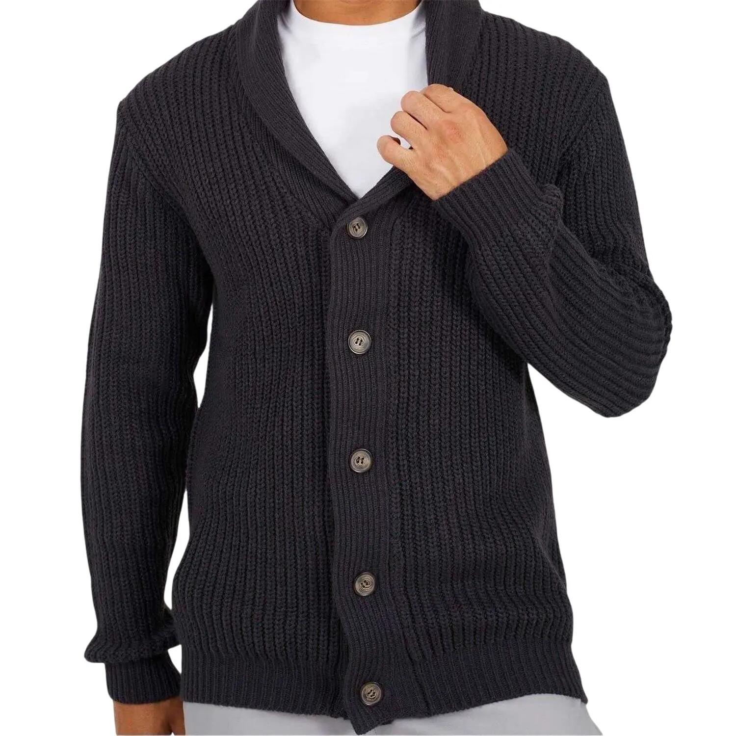 Brave Soul Mens Button Cardigan