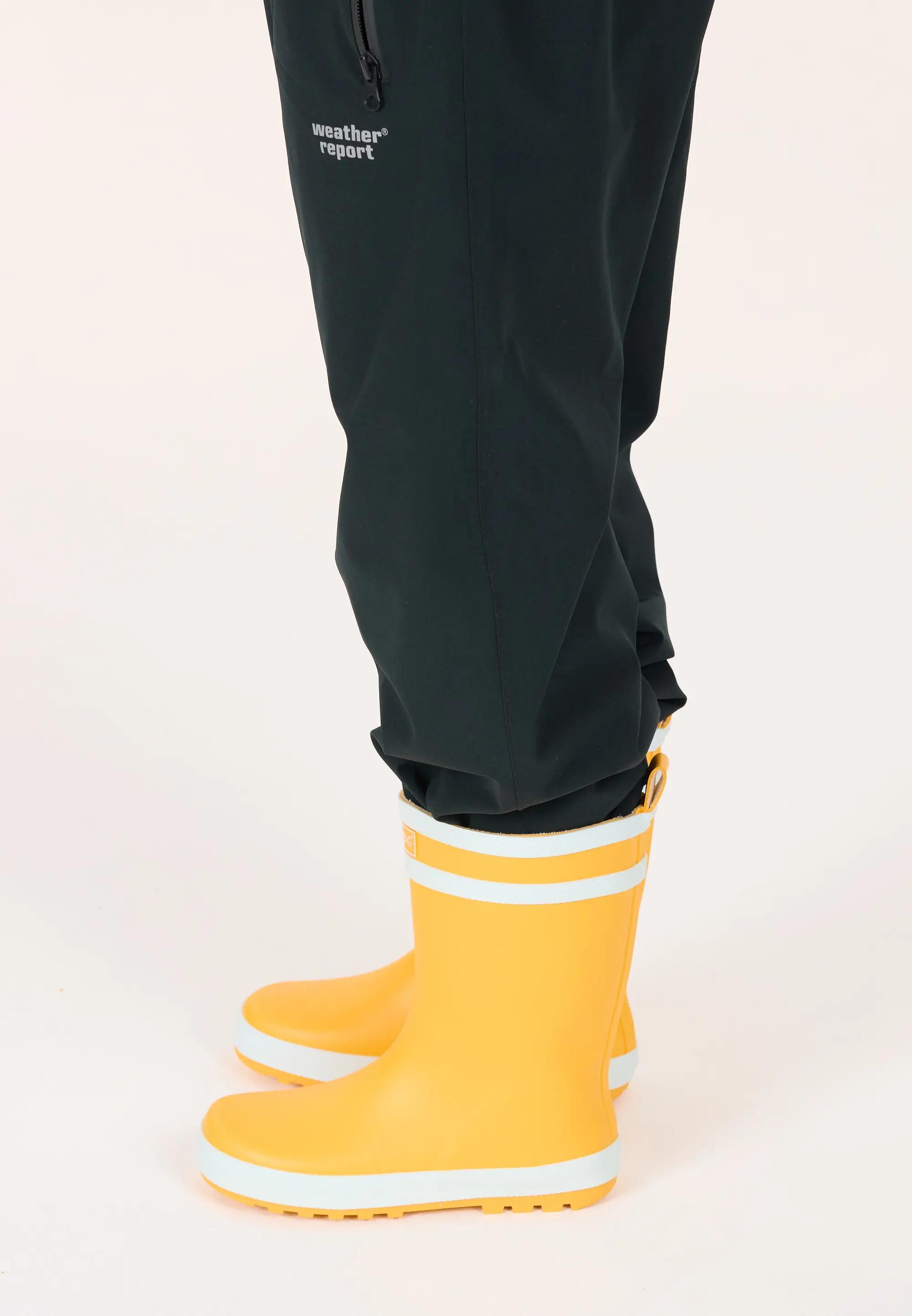 Botas de chuva de borracha criança Zigzag Hurricane 10/10