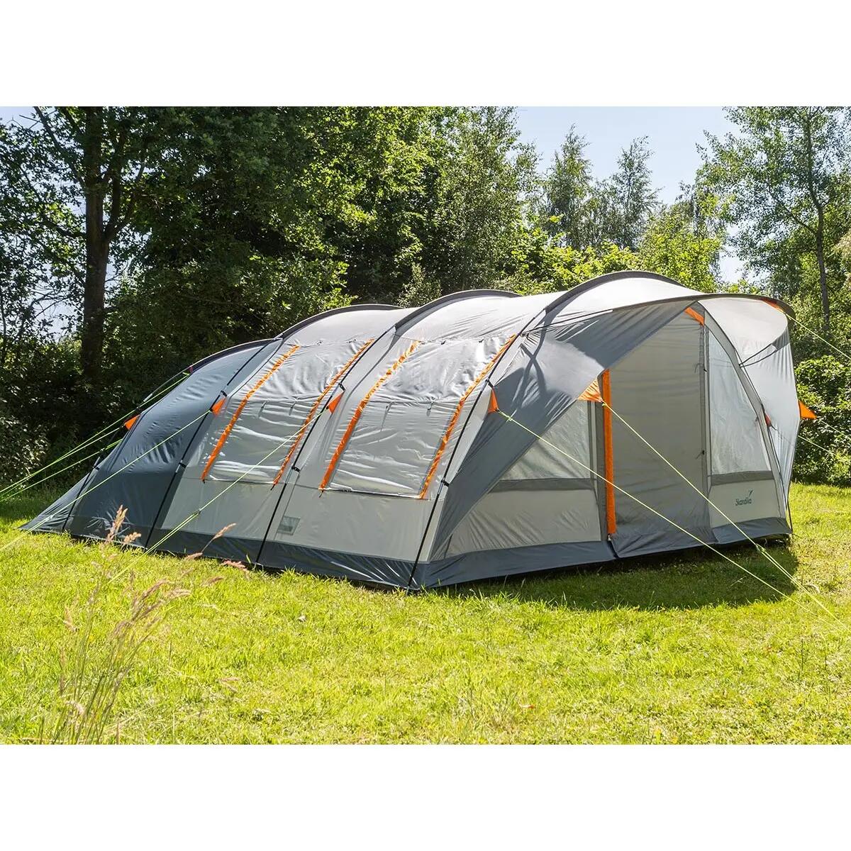 Seconde vie - Tente Egersund 7 XL Sleeper Protect - 7 pers - cabine noire 2/15