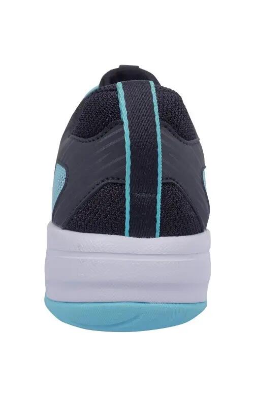 scarpe - badminton - donna - ammortizzate, stabili - A311 CM - nero/blu/turchese 3/5