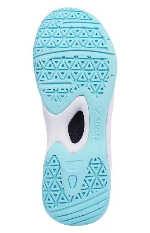 scarpe - badminton - donna - ammortizzate, stabili - A311 CM - nero/blu/turchese 2/5