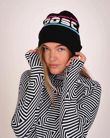 OOSC Après Beanie - Noir, Bleu, Rose & Blanc