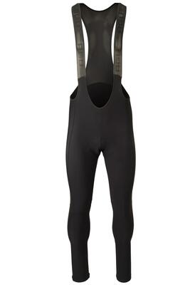 Heren wielrenbroek winter essential met zeem zwart