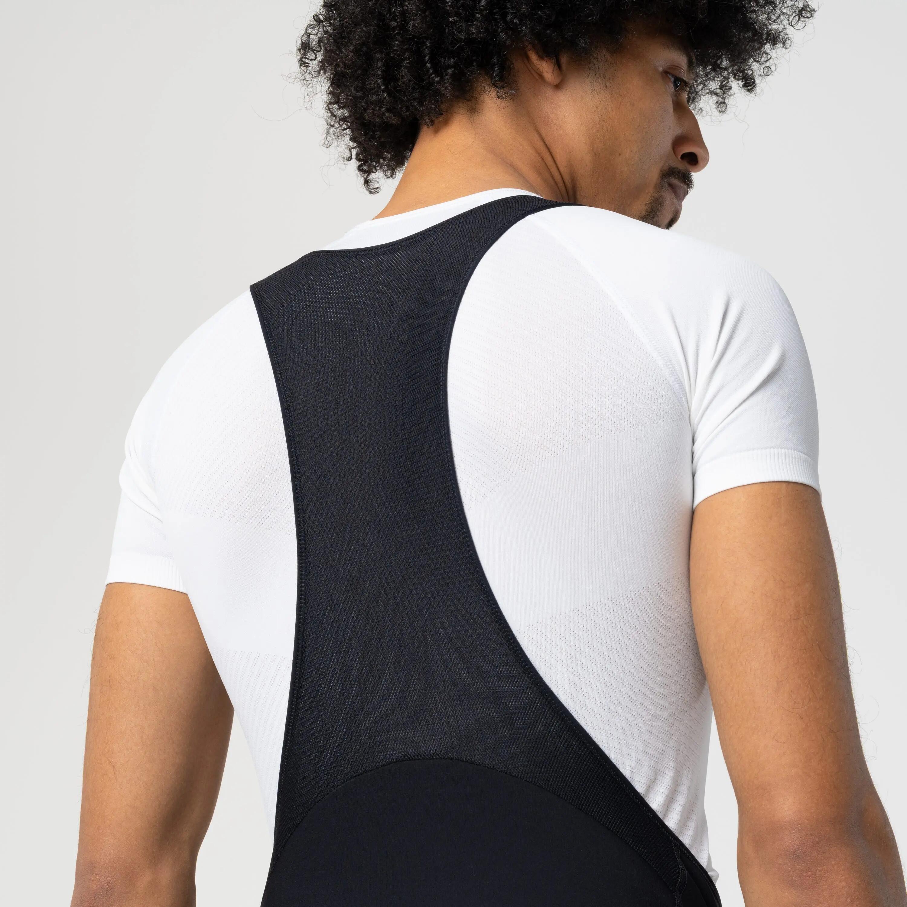 Heren wielrenbroek winter Essential met zeem zwart 7/7