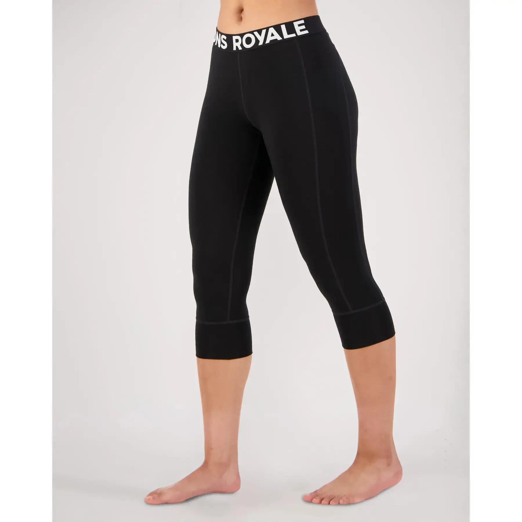 Legging 3/4 femme Mons Royale Cascade Merino 2/2