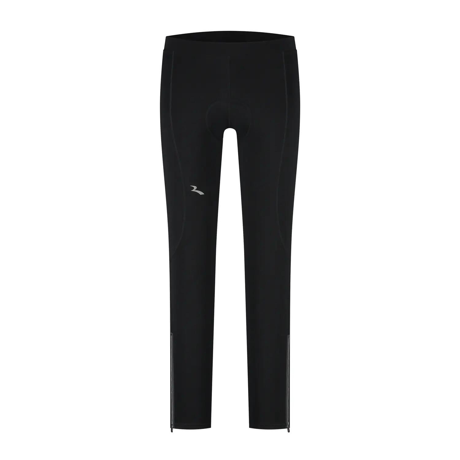 Pantaloni Lunghi Ciclismo Uomo Core Neri 2/7
