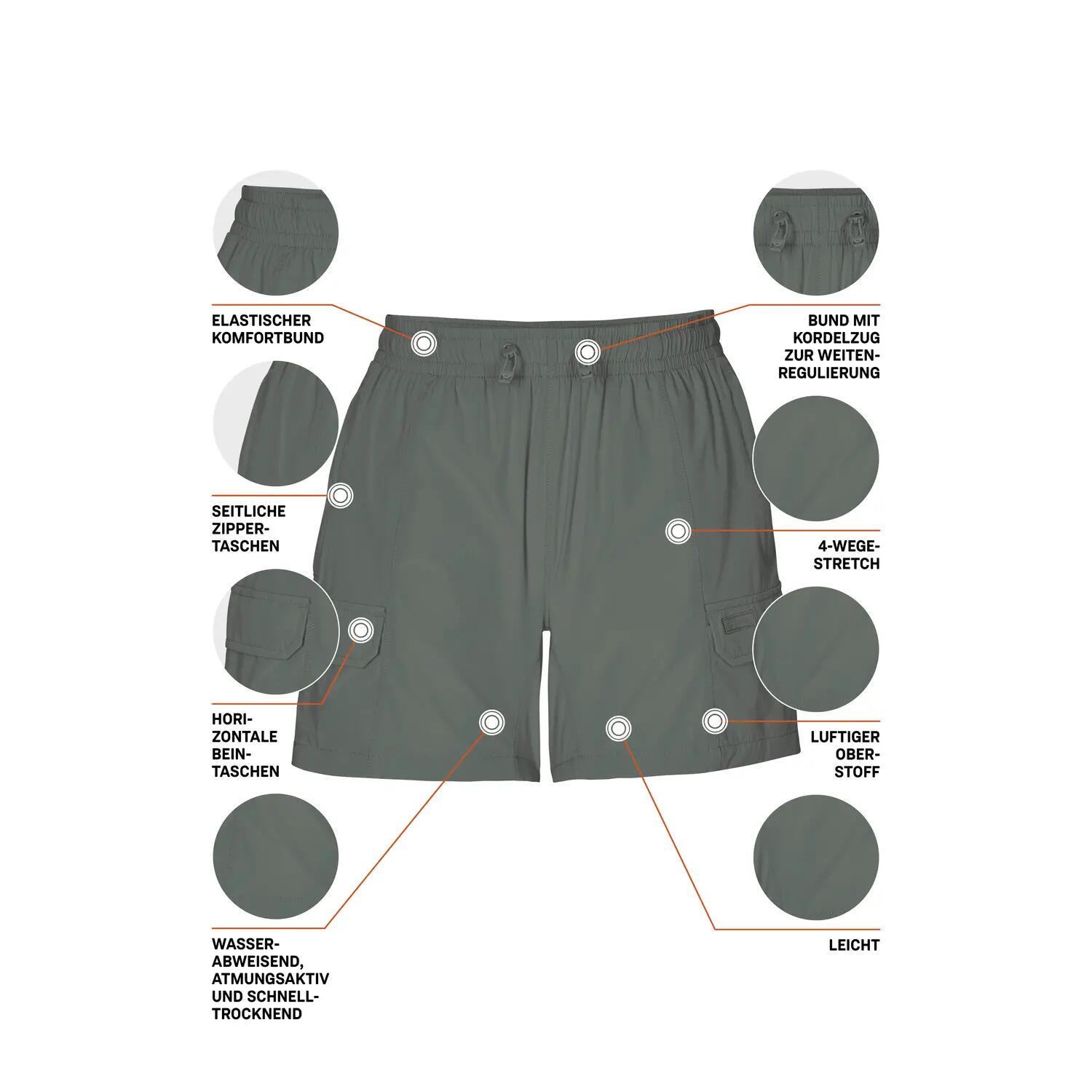 Damen Shorts KOS 181 WMN SHRTS 5/6