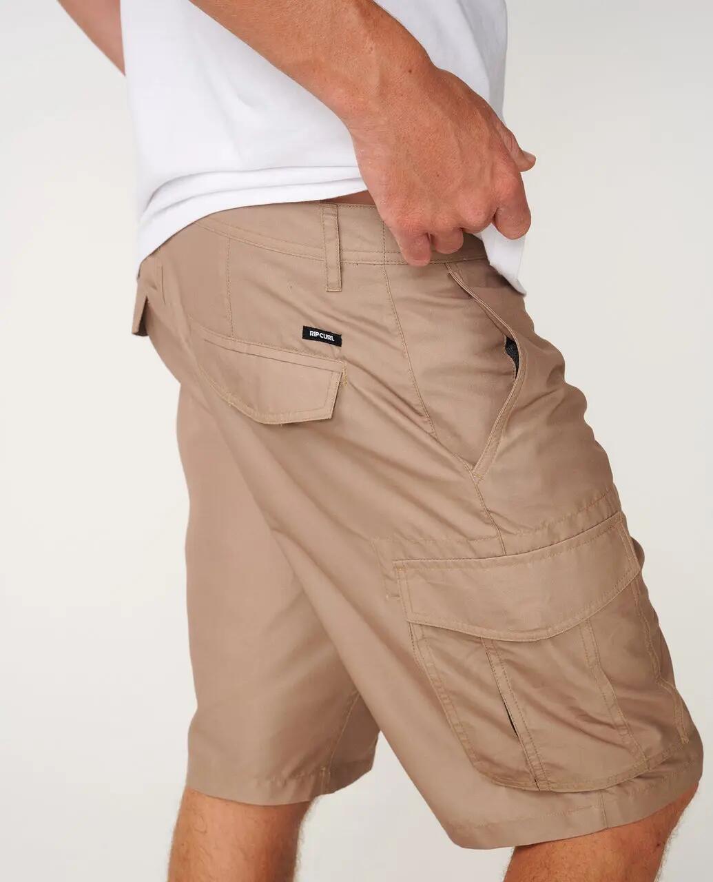 Pantaloncini Uomo Streamline Cargo Walkshort - Dark Khaki 5/6