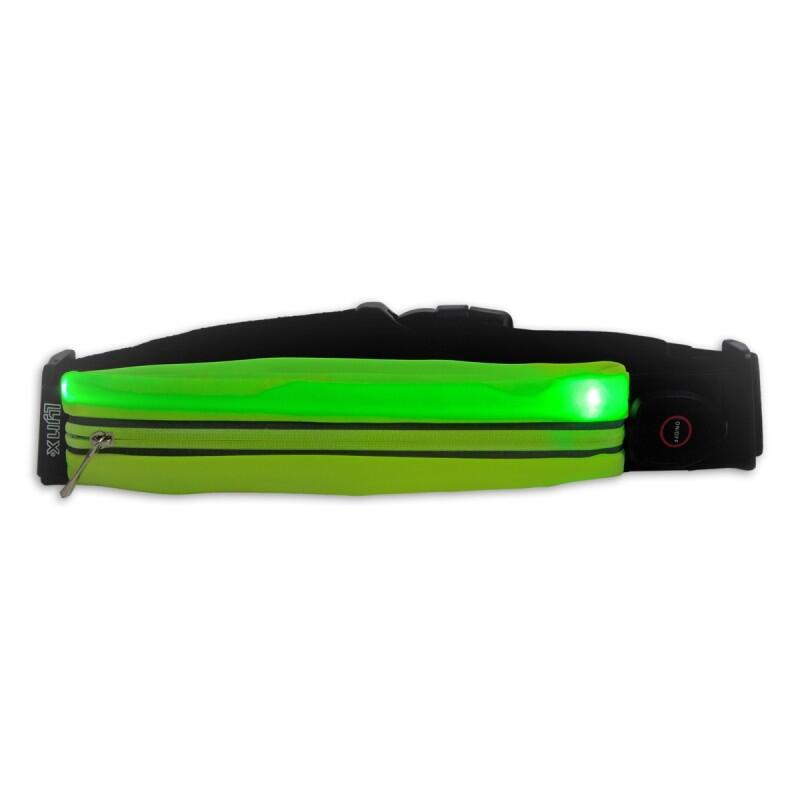 LED sport heuptas hardloopriem USB oplaadbaar