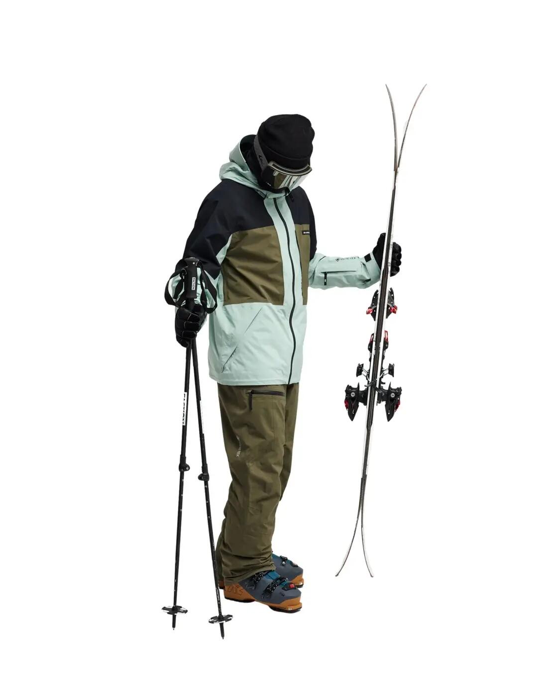 Technische Snowbroek FOREVER STRETCH GORE-TEX® Grün Heren 3/4