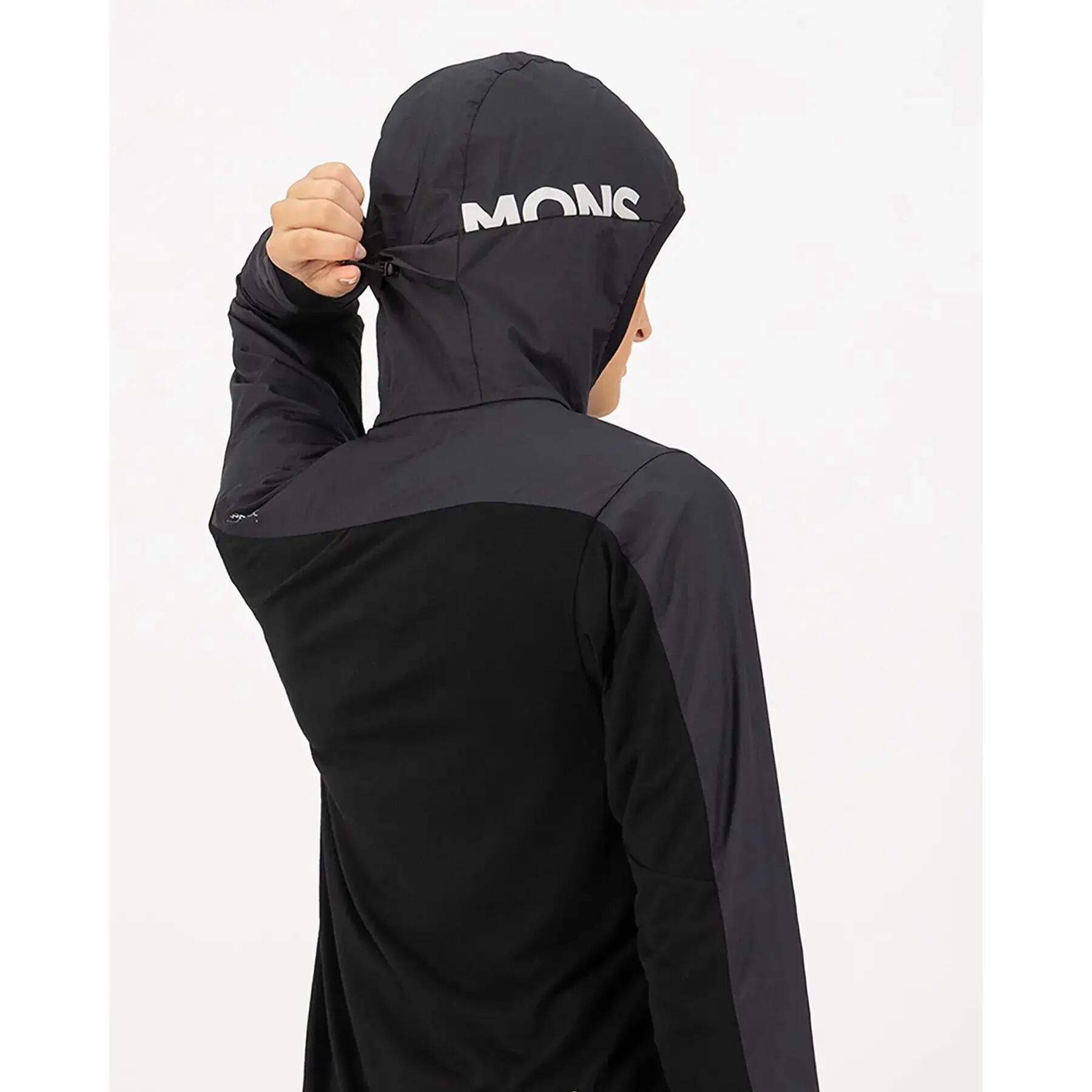 Veste à capuche femme Mons Royale Diversion Merino 5/5
