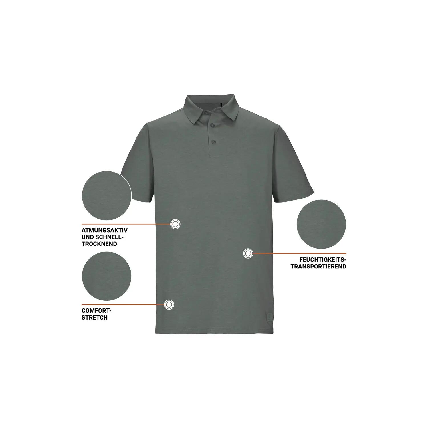 Herren Polo-Shirt KOS 186 MN PLSHRT 5/6