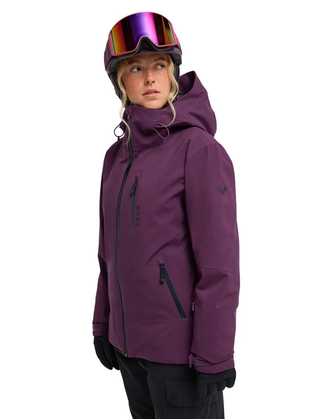 Chaqueta técnica de snow 20K ICE HAVEN Morado Mujer 3/4