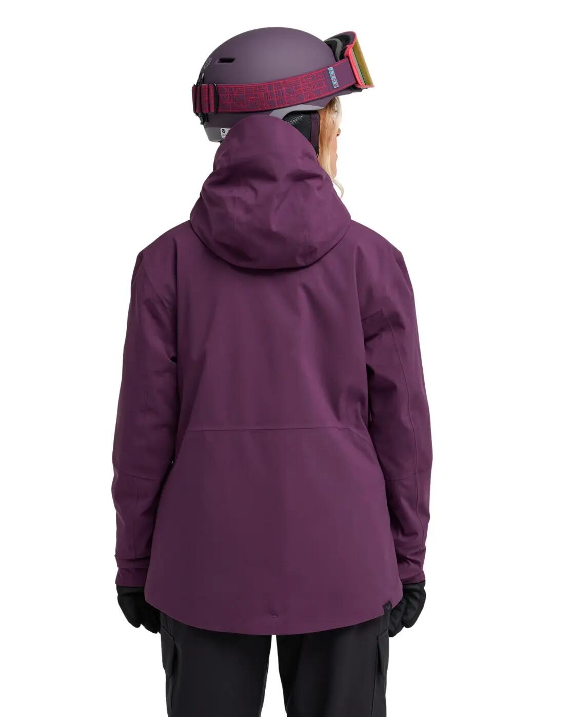 Chaqueta técnica de snow 20K ICE HAVEN Morado Mujer 2/4