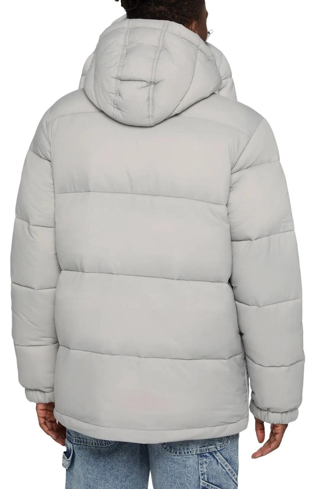 Jas - sportswear - Heren - Waldenburg - Gewatteerd, nylon ripstop - Lichtgrijs 3/5