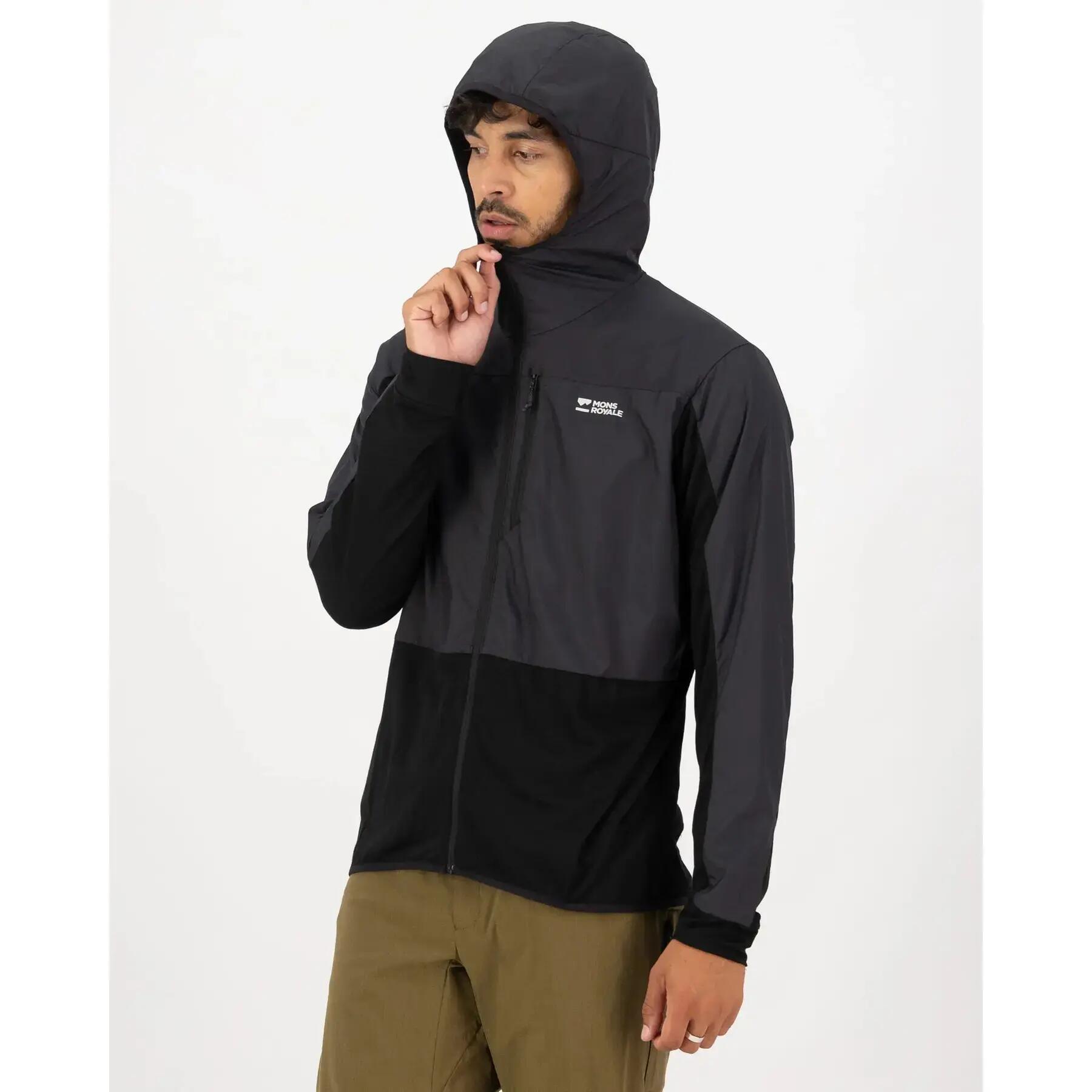Veste à capuche Mons Royale Diversion Merino 5/5