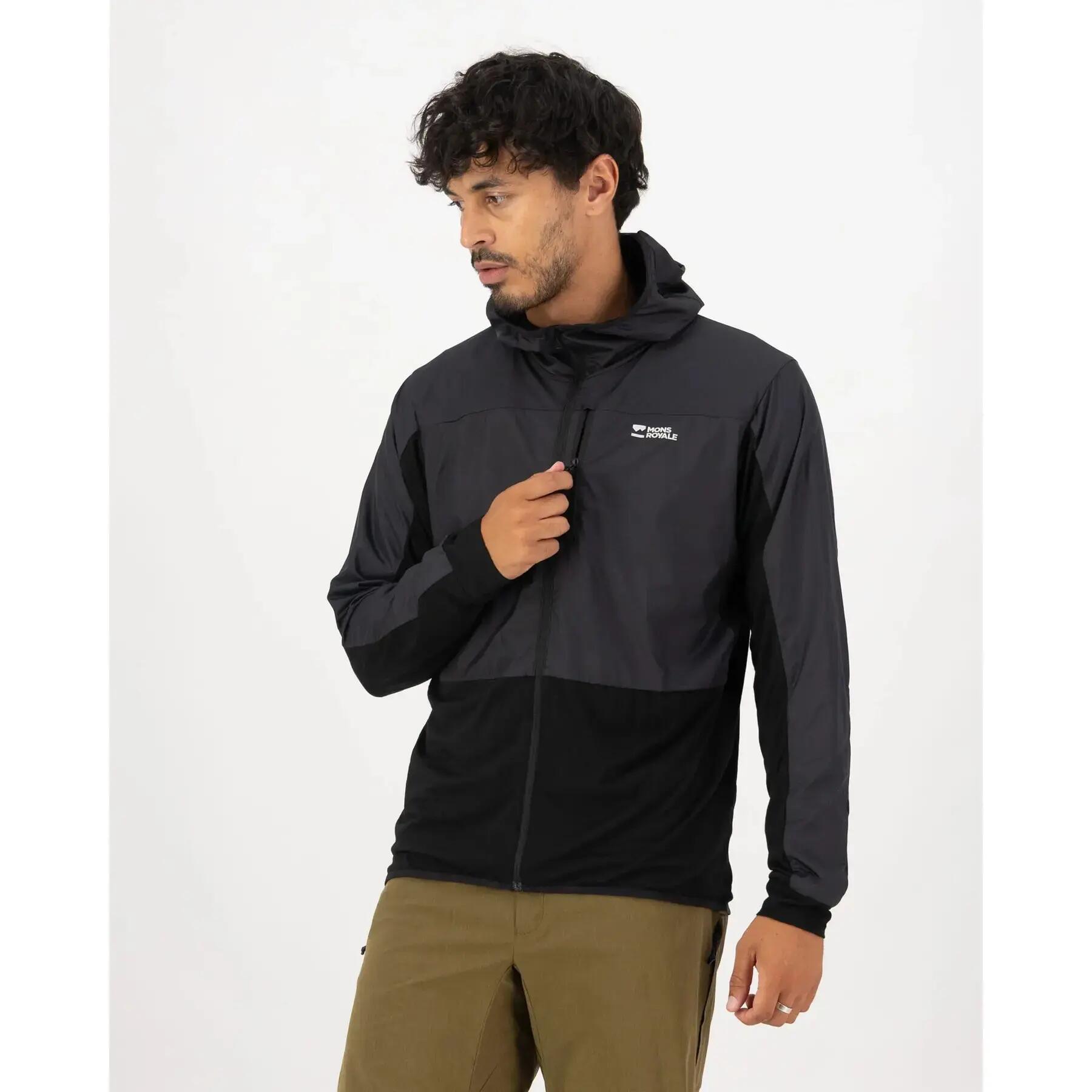Veste à capuche Mons Royale Diversion Merino 4/5