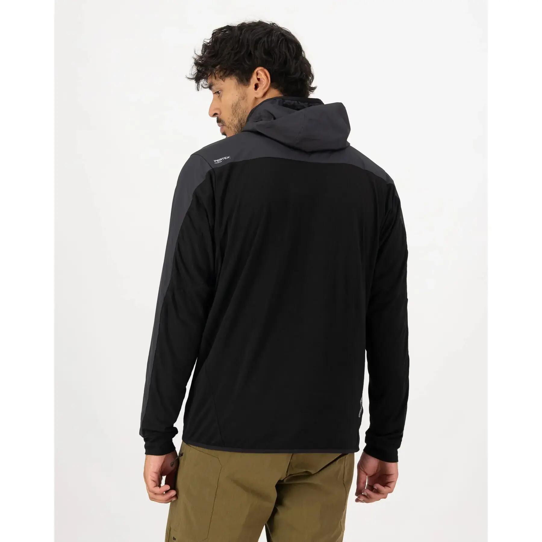 Veste à capuche Mons Royale Diversion Merino 3/5