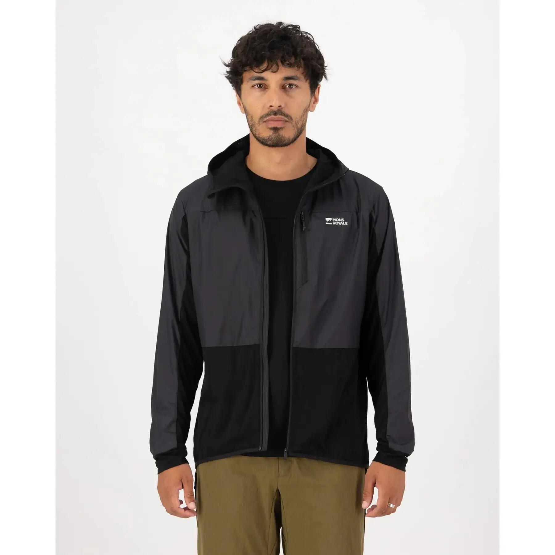 Veste à capuche Mons Royale Diversion Merino 2/5