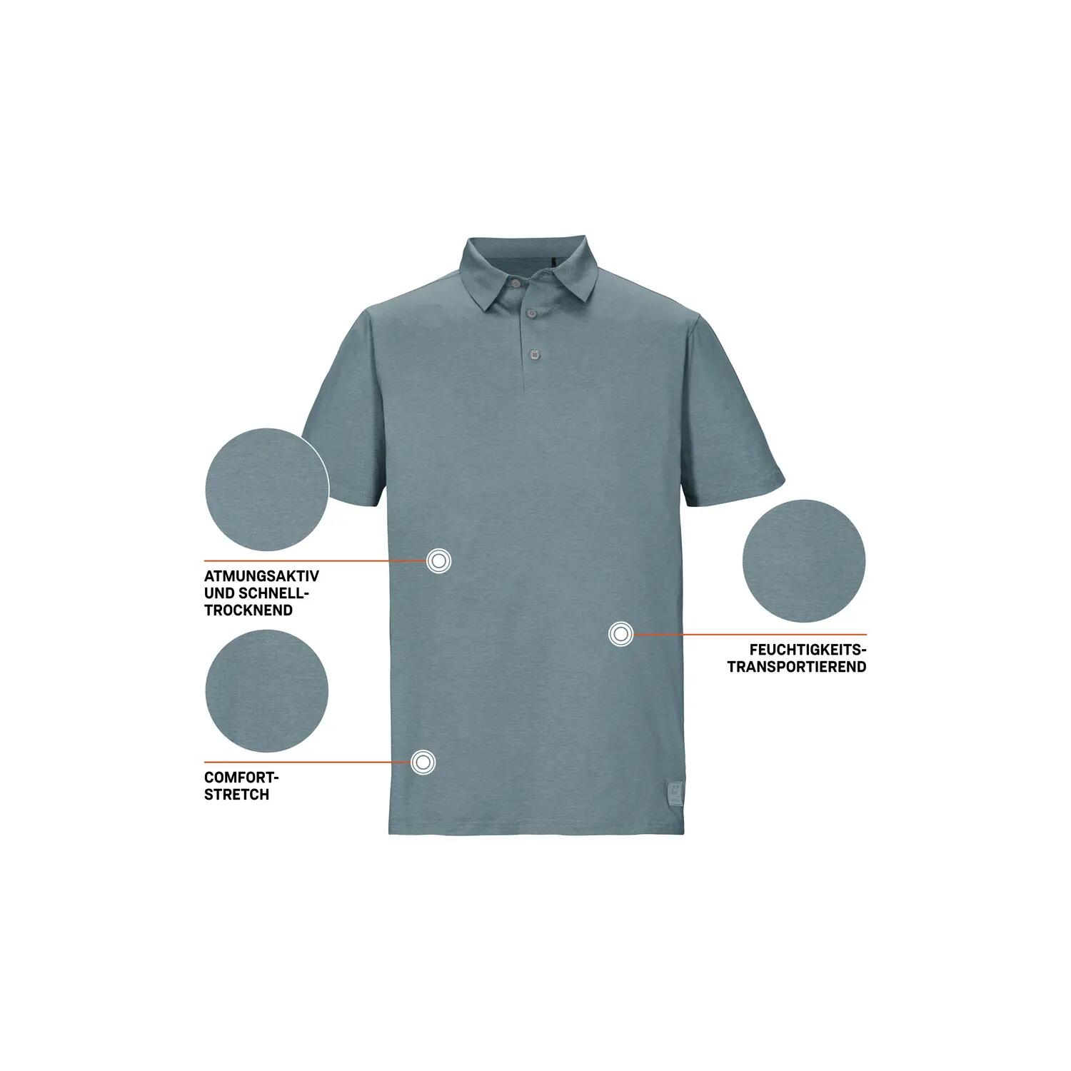 Herren Polo-Shirt KOS 186 MN PLSHRT 5/6