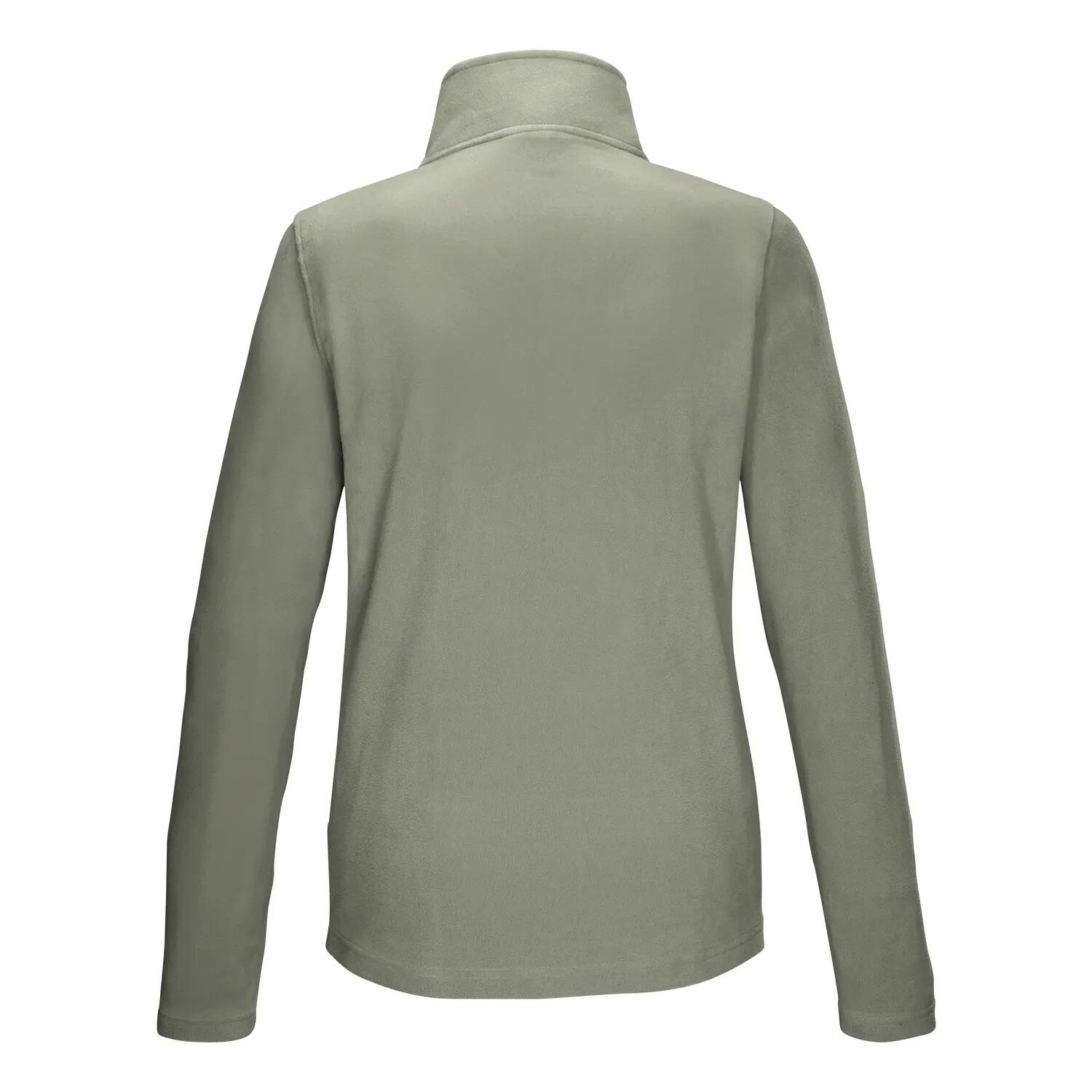 Damen Fleeceshirt Fleeceshirt mit Stehkragen 2/2