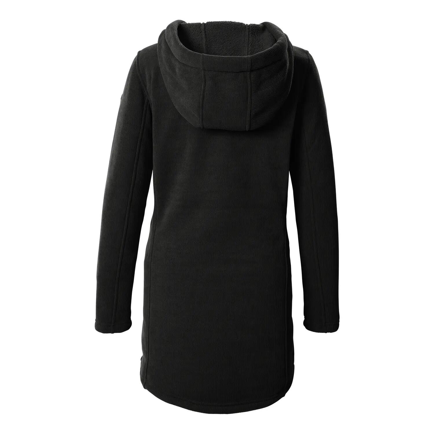 Damen Strickfleeceparka Strickfleeceparka mit Kapuze 2/2