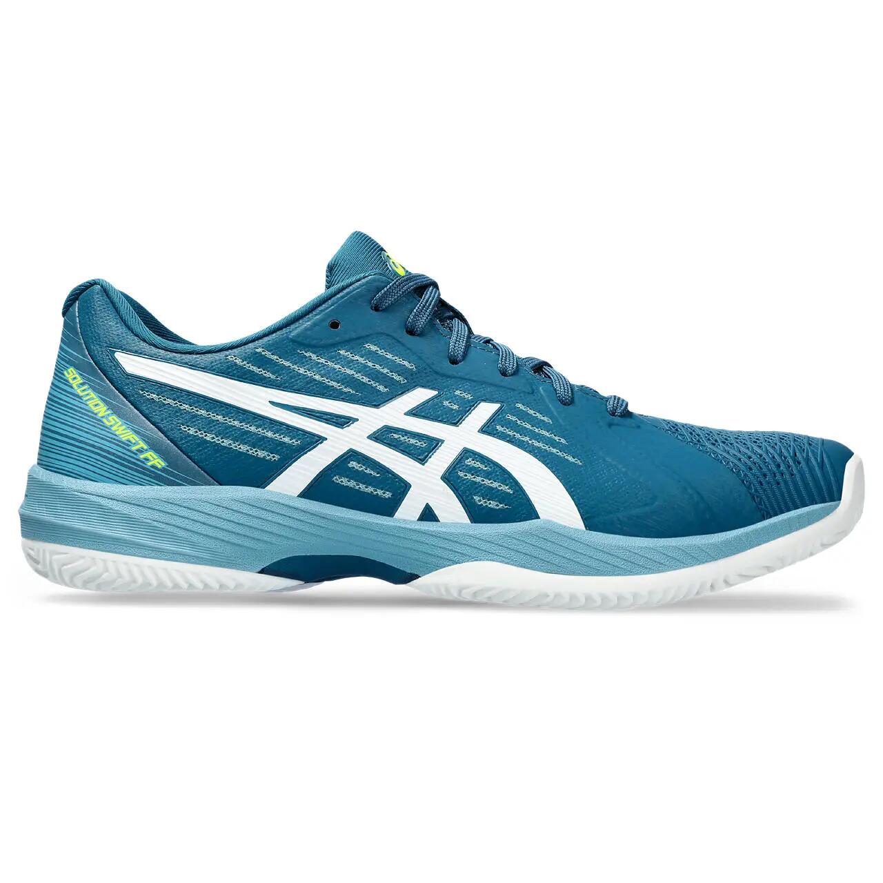 Scarpa da Tennis Uomo Solution Swift FF Clay Blu Bianco 5/6