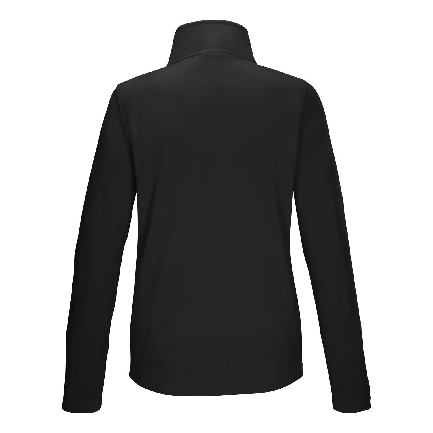 Damen Fleeceshirt Fleeceshirt mit Stehkragen 2/2
