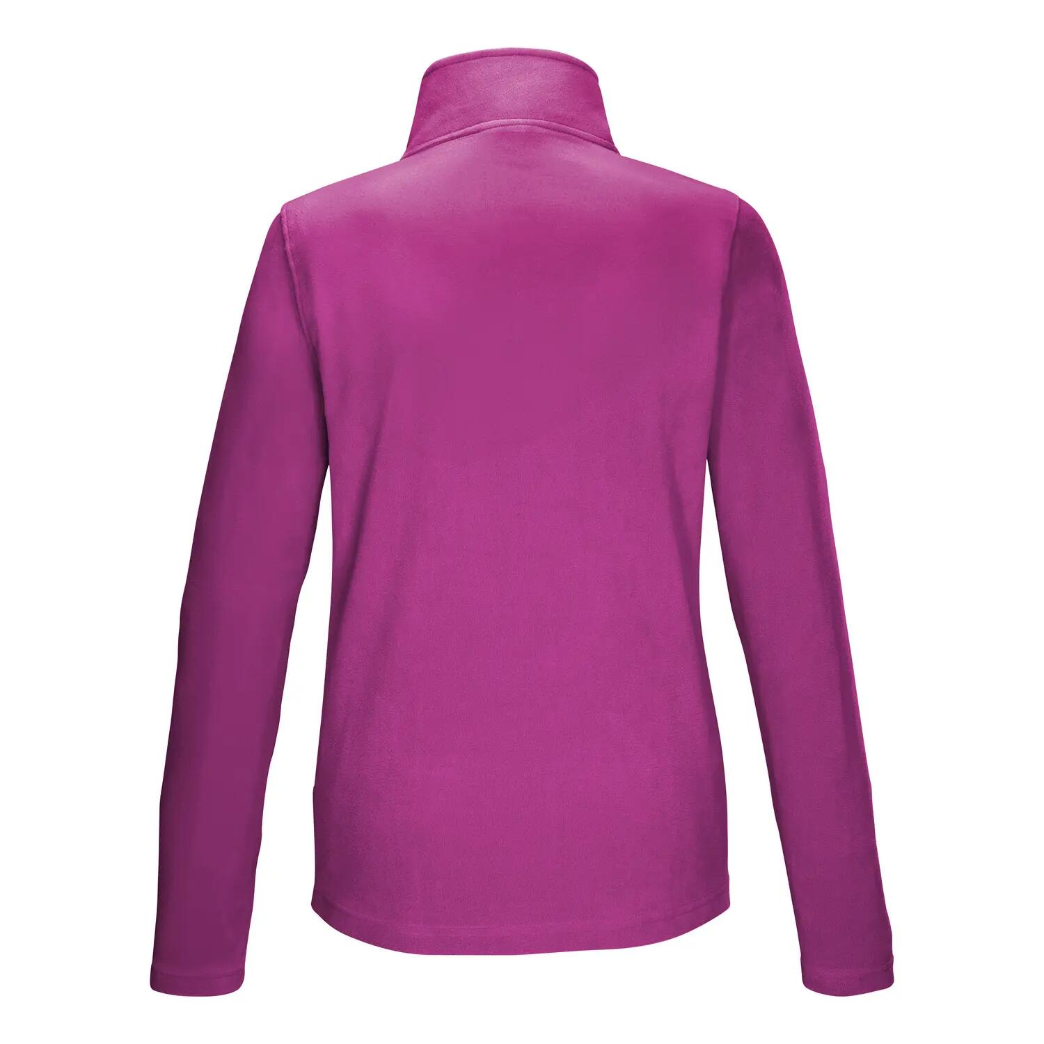 Damen Fleeceshirt Fleeceshirt mit Stehkragen 2/2