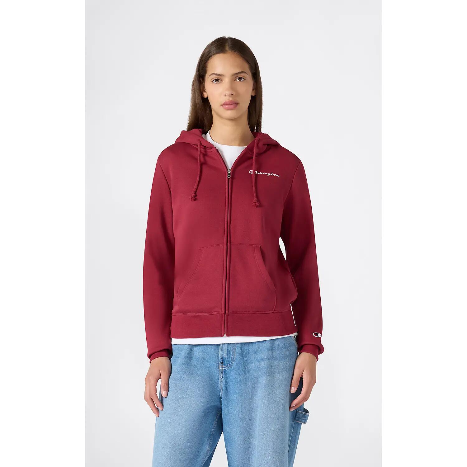Damen Sweatshirt Full Zip Hoodie Sweatshirt 3/5