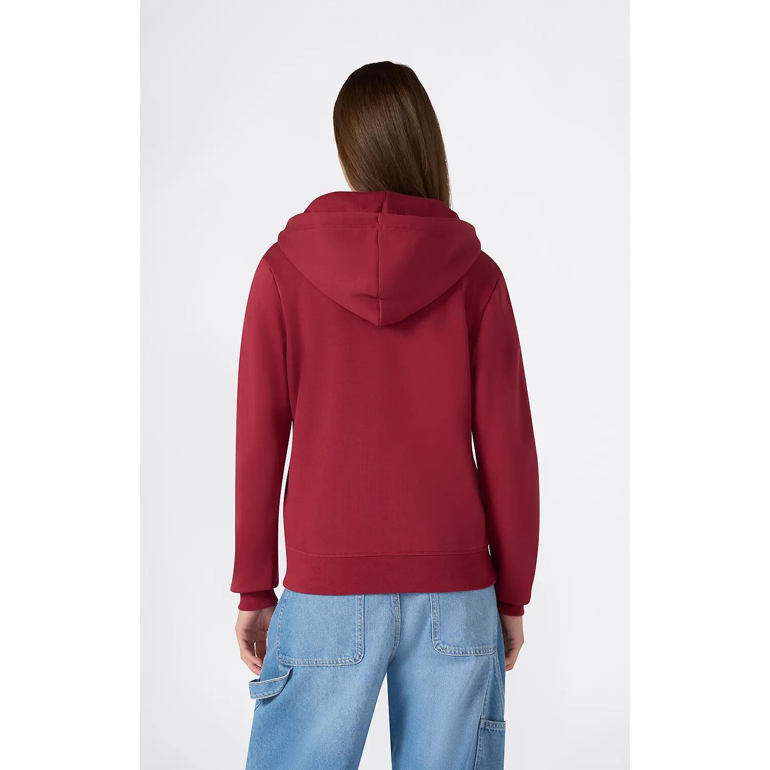 Damen Sweatshirt Full Zip Hoodie Sweatshirt 2/5