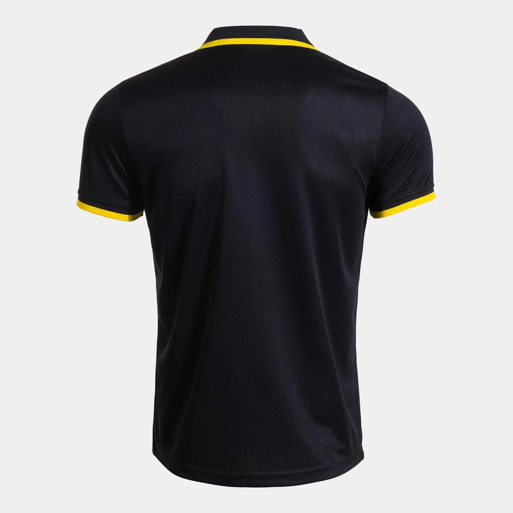 Polo Uomo JOMA COMBI PREMIUM manica corta L nero giallo 2/5