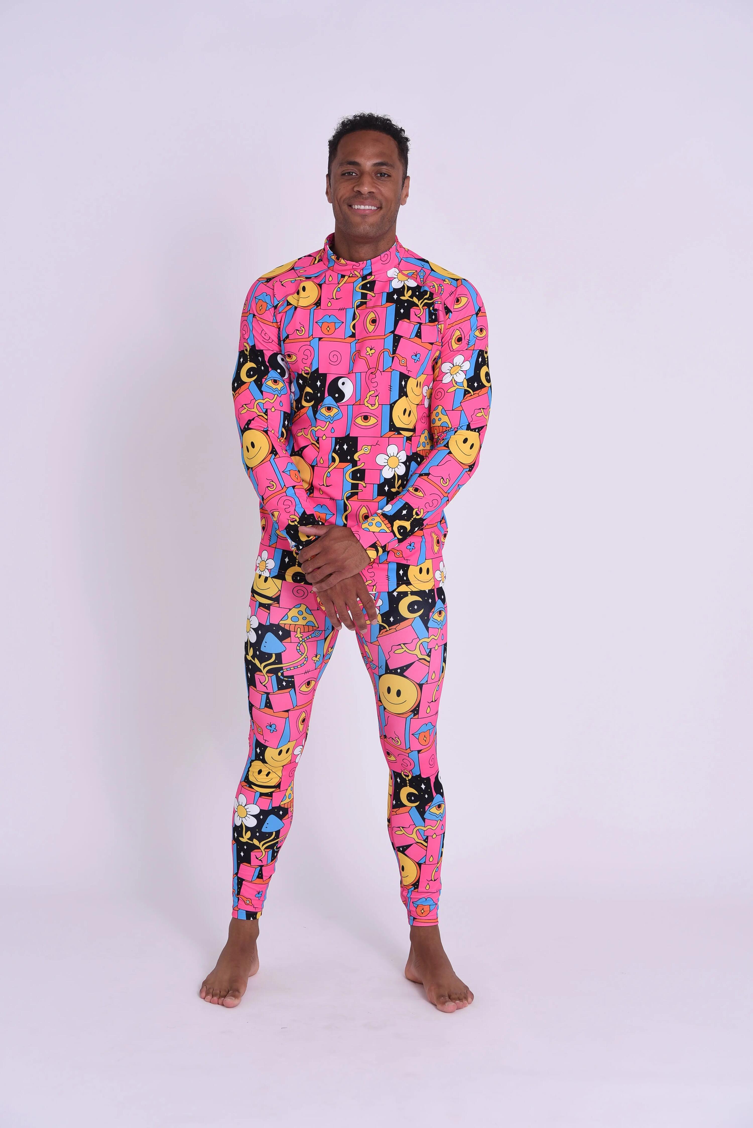 Trippy Hippy Baselayerbroek voor heren 4/5