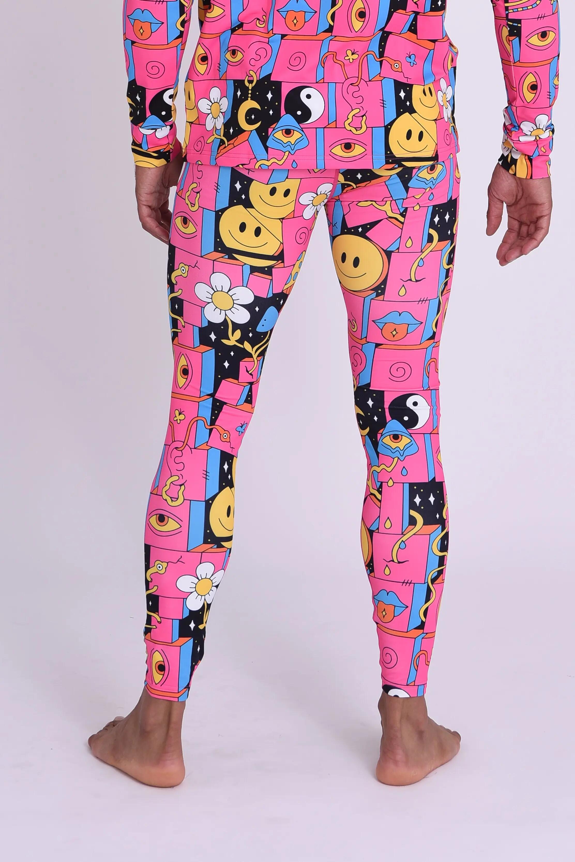 Trippy Hippy Baselayerbroek voor heren 2/5