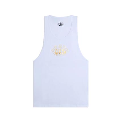 Débardeur pour femmes, coupe classique, en coton, avec logo VIS doré