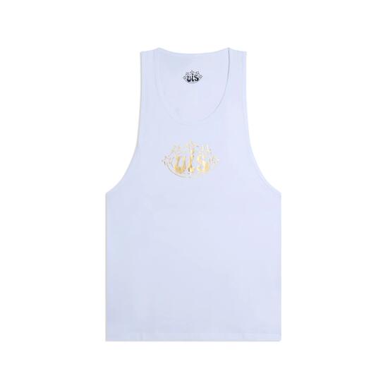 Débardeur pour femmes, coupe classique, en coton, avec logo VIS doré