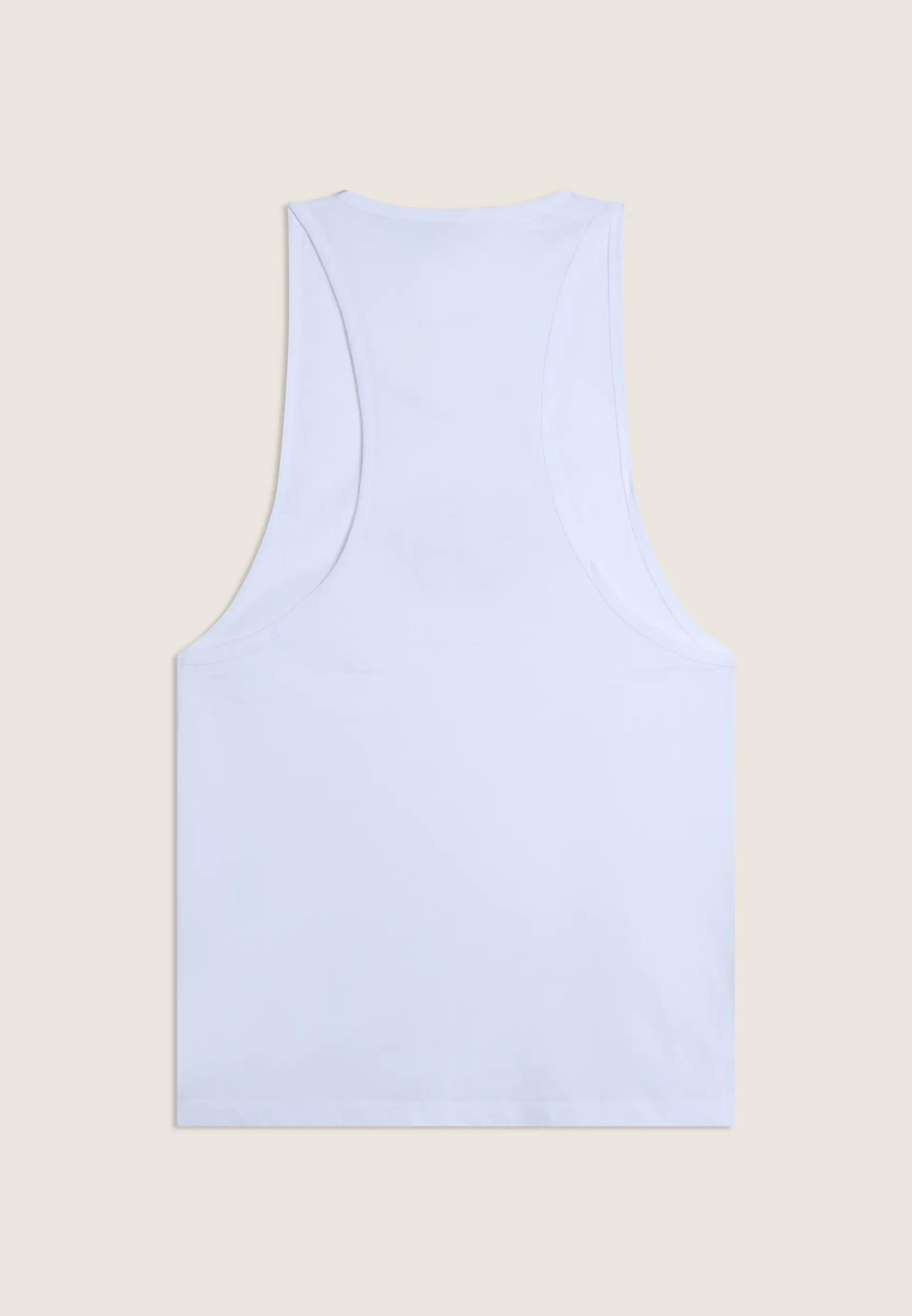 Débardeur pour femmes, coupe classique, en coton, avec logo VIS doré 2/3