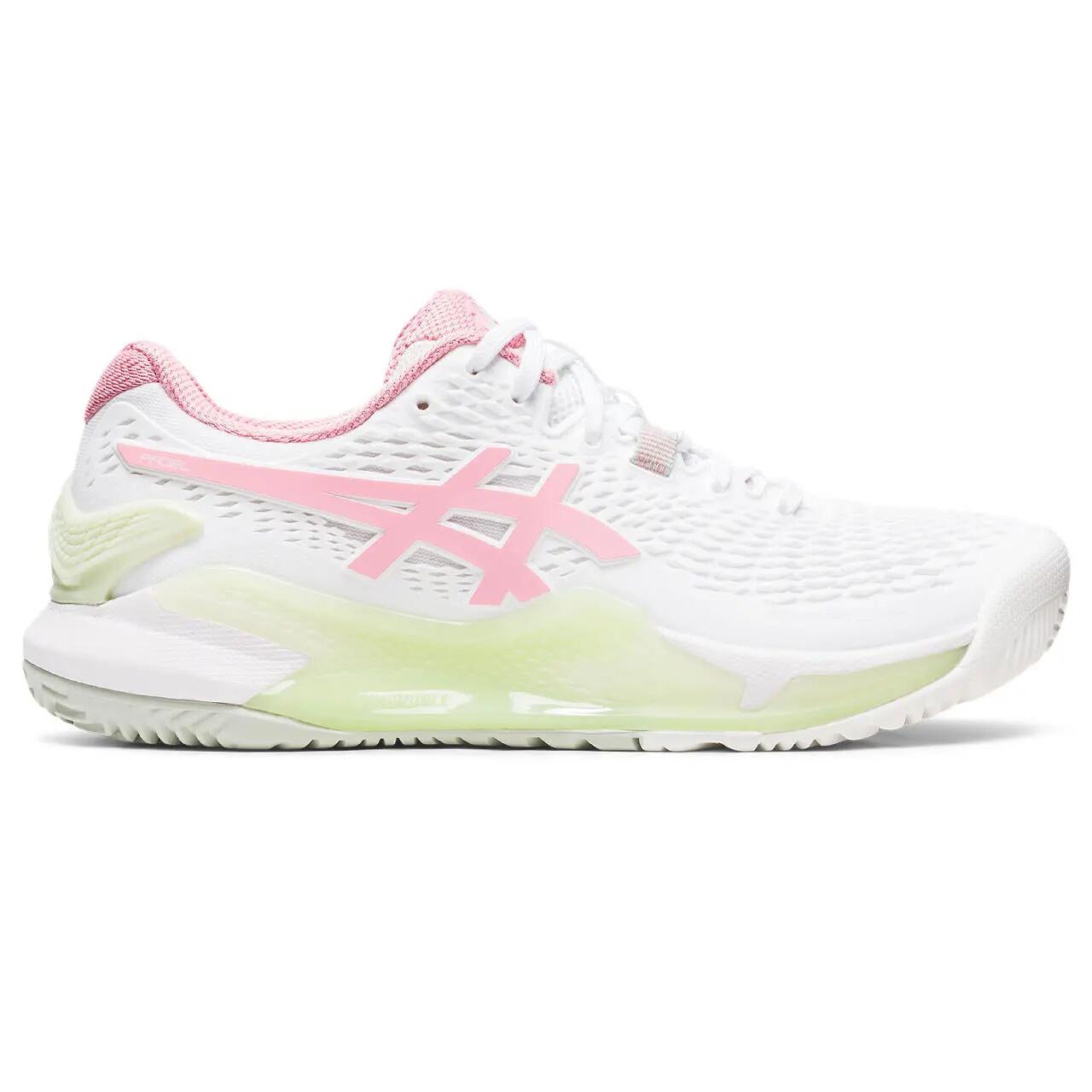Women's White Asics Gel-resolution 9 1042a245-100 6/7
