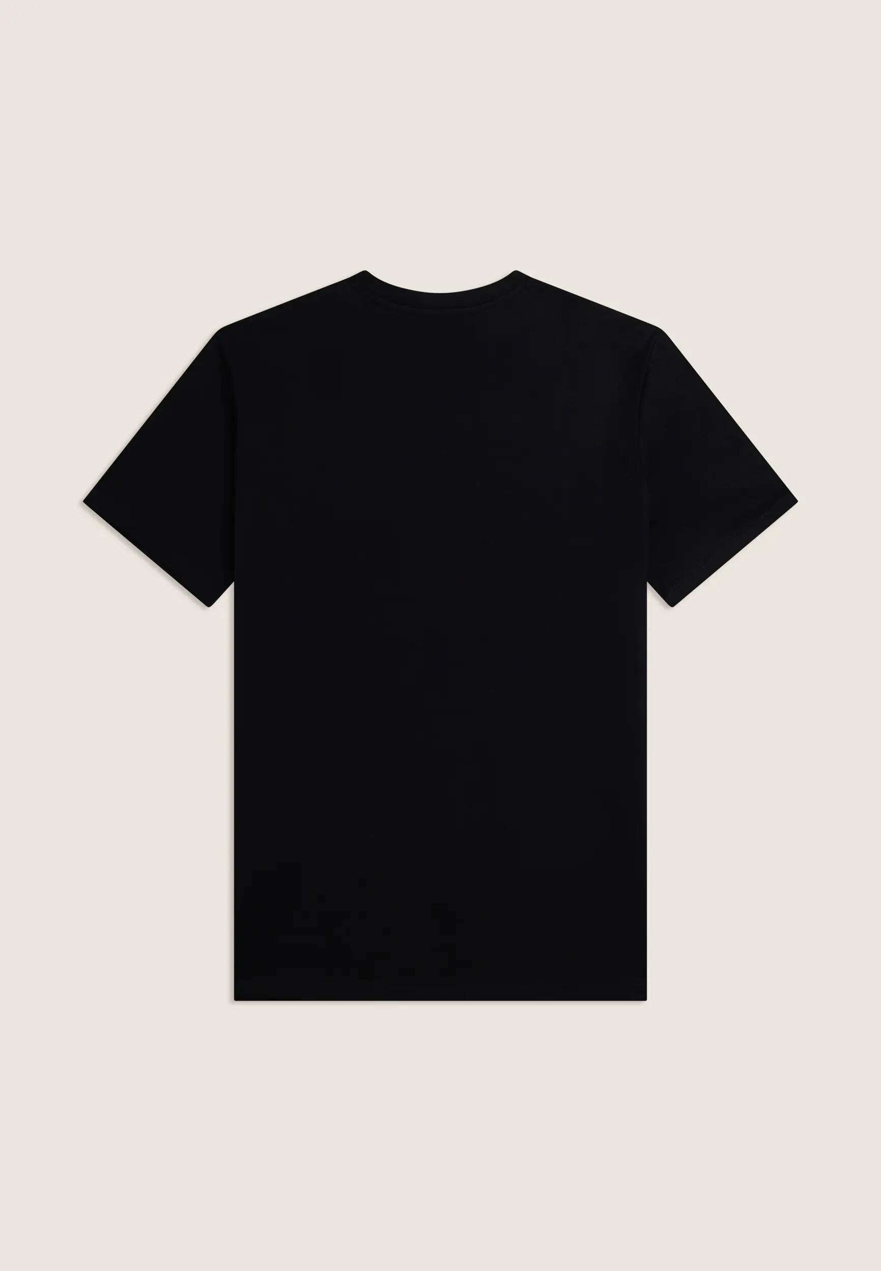T-shirt Uomo Girocollo in Cotone con Logo VIS Argento 2/3