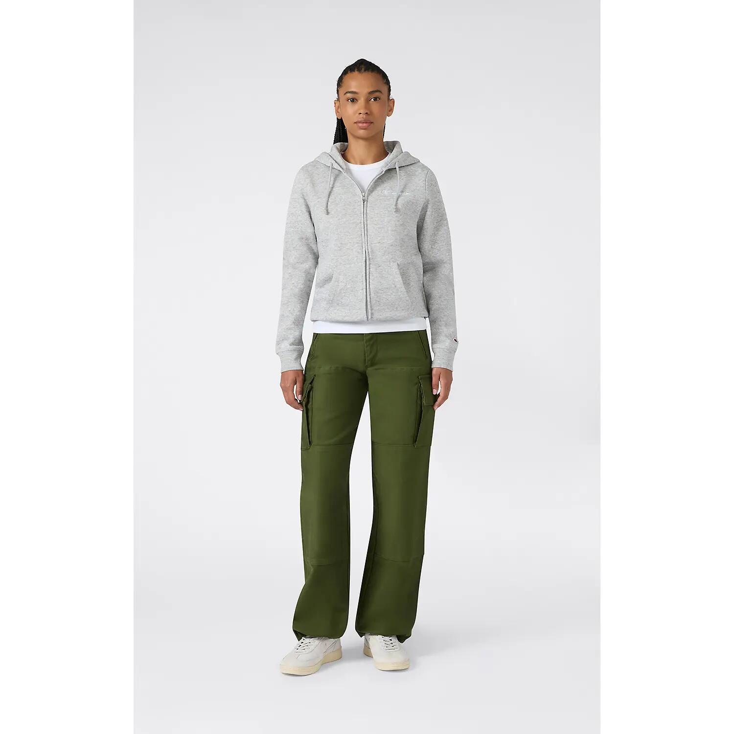 Damen Sweatshirt Full Zip Hoodie Sweatshirt 4/5