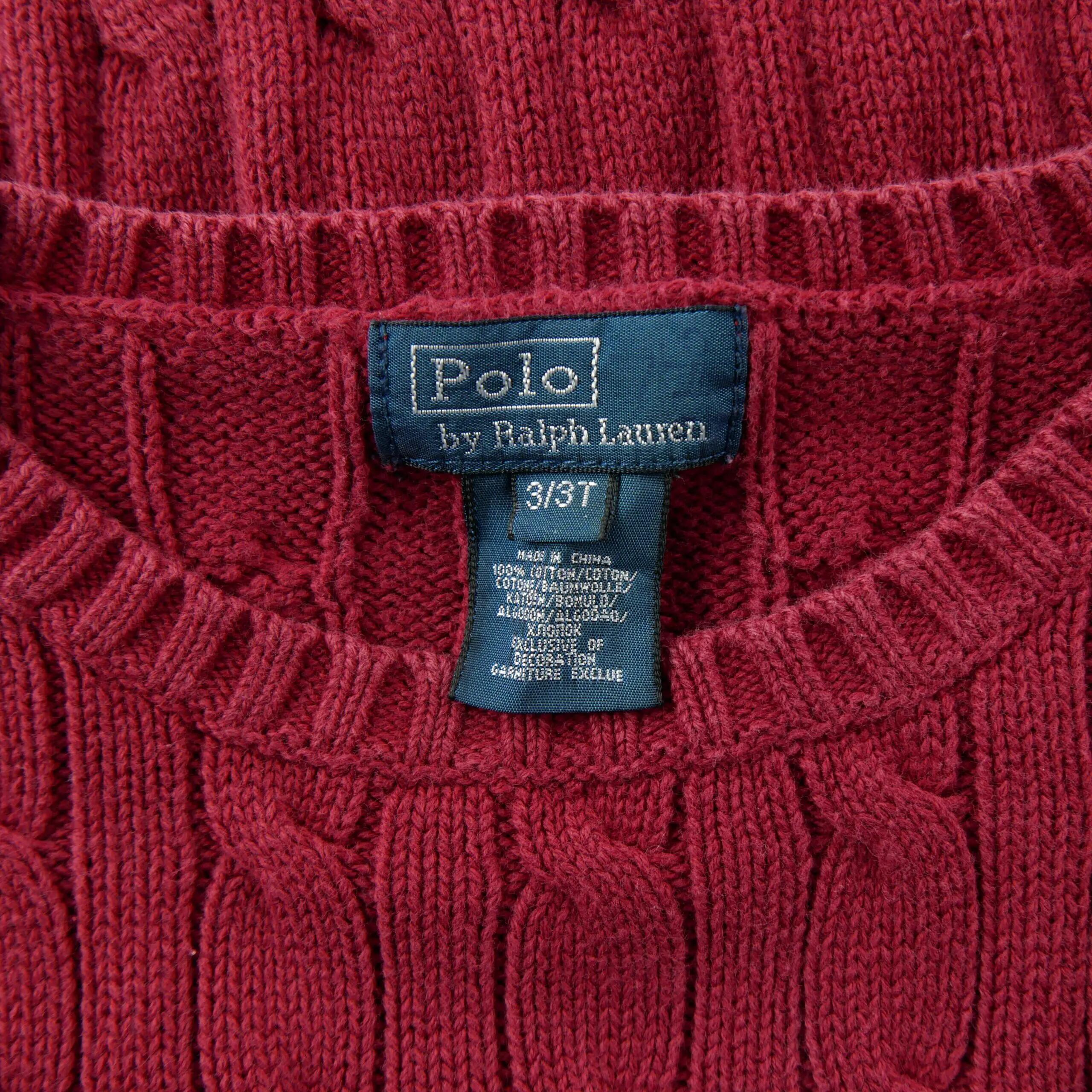 Seconde vie - Pull Garçon Maille torsadée - Très bon état 5/6