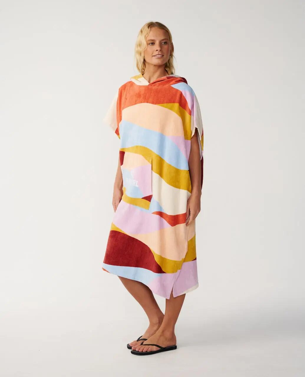 Surfponcho Dames Mixed - Multi 4/4