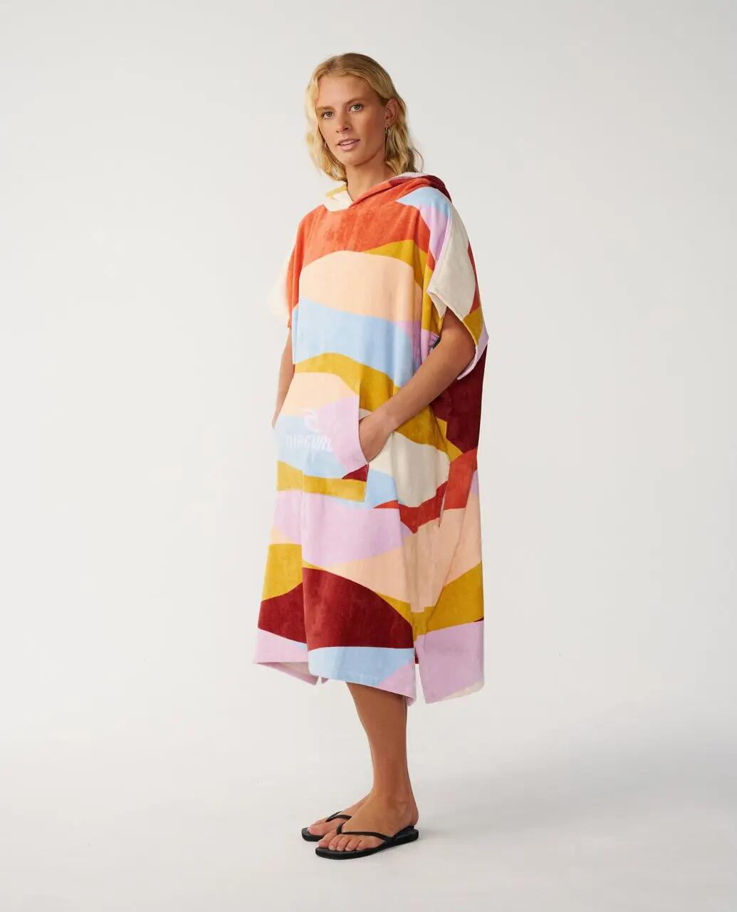 Surfponcho Dames Mixed - Multi 2/4
