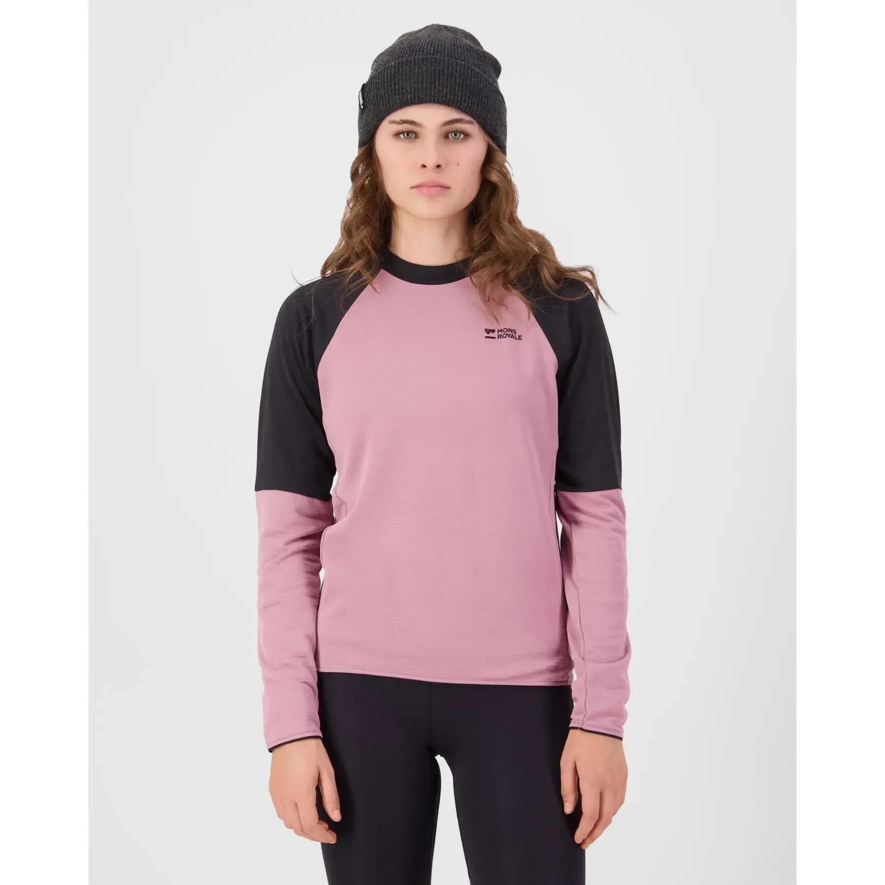 Pull femme Mons Royale Quad Merino 3/3