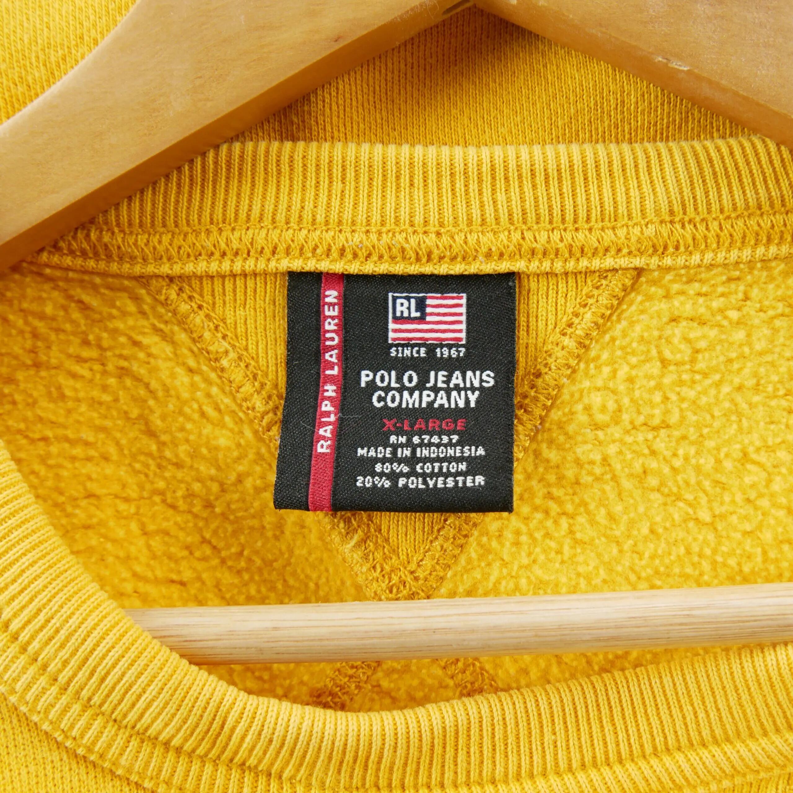 Second hand - Felpa Uomo RL-67 Polo Jean Company - Stato eccellente 5/5