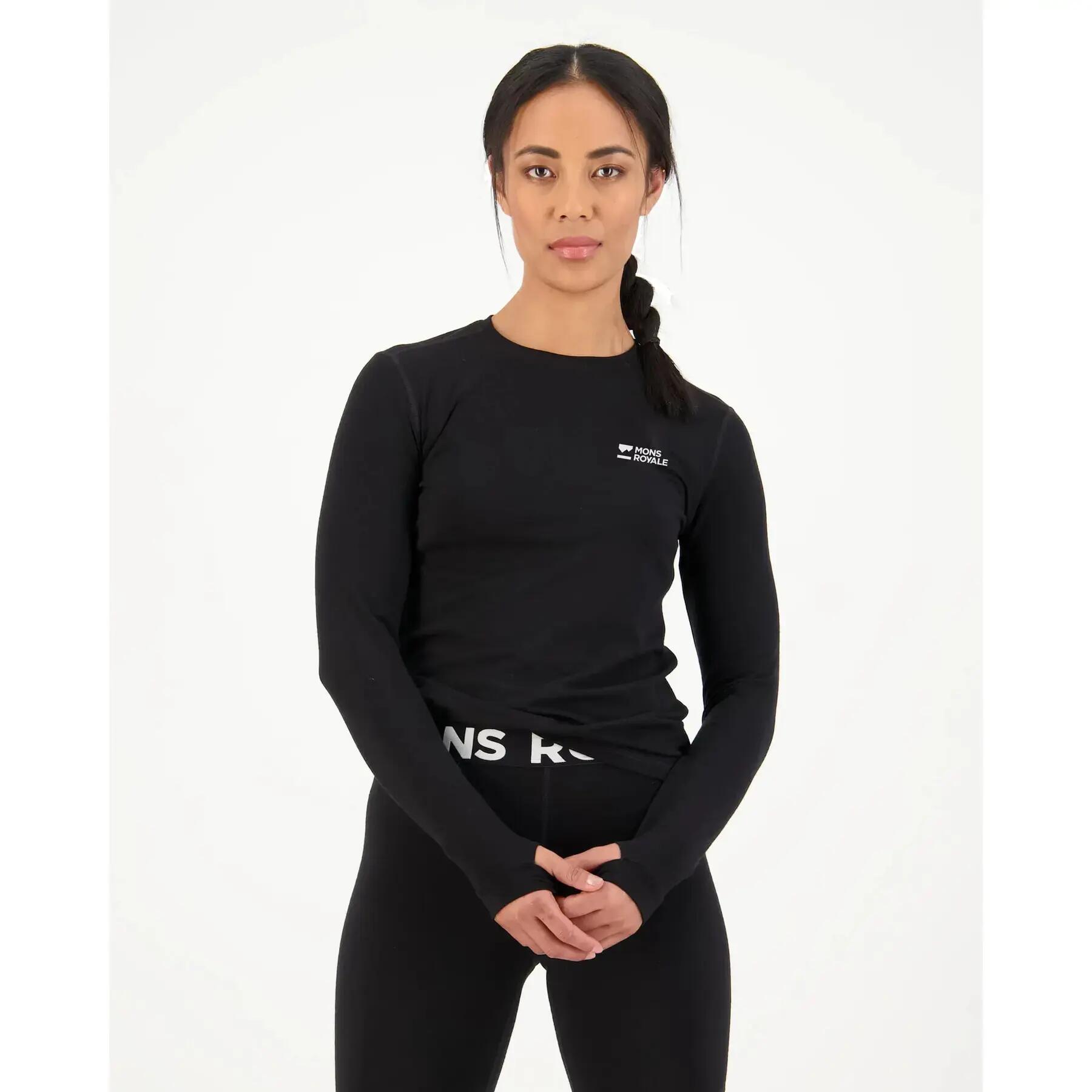 Sous maillot femme Mons Royale Cascade Merino 2/4