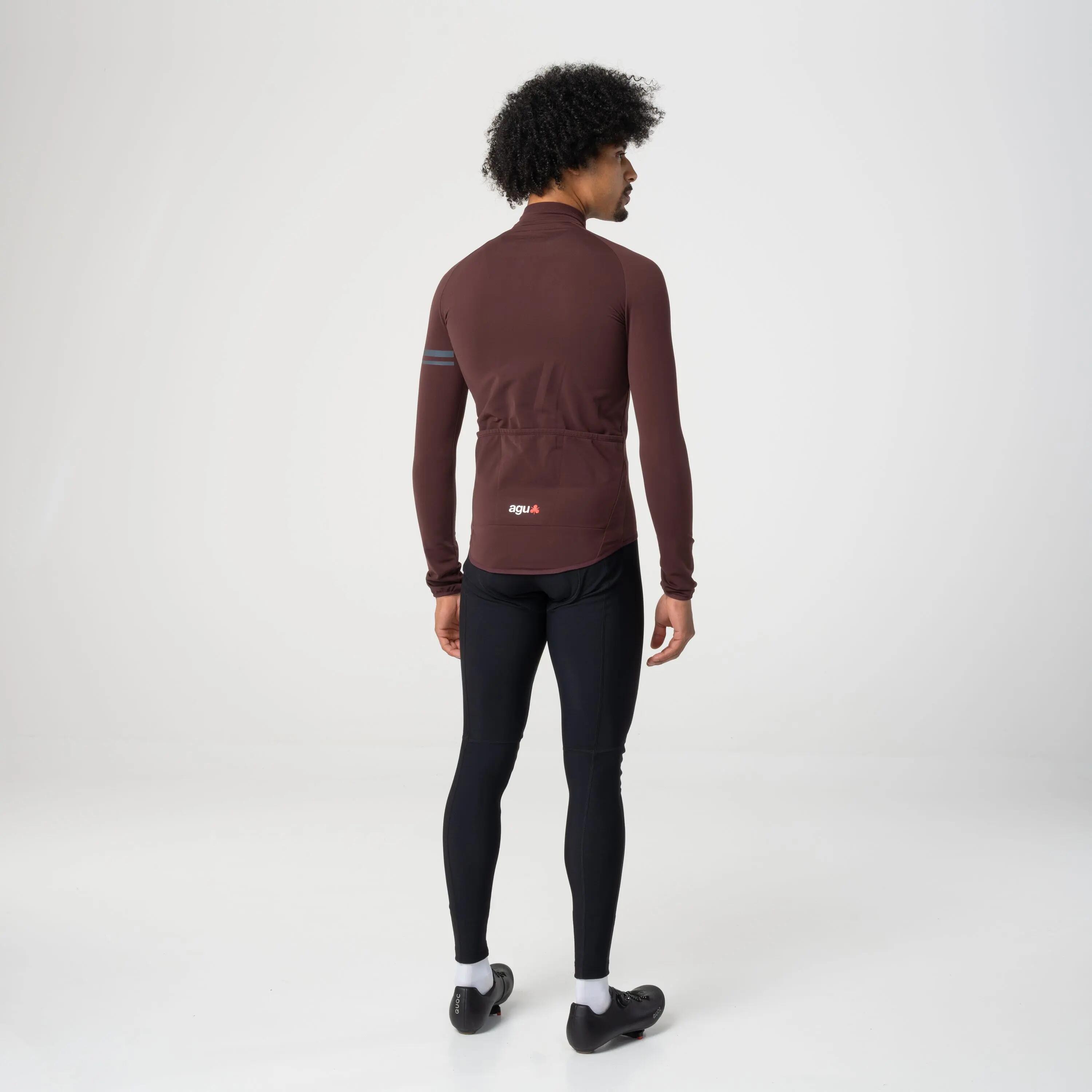 Herren Radtrikot Langarm Fleecekragen Modica 3/7