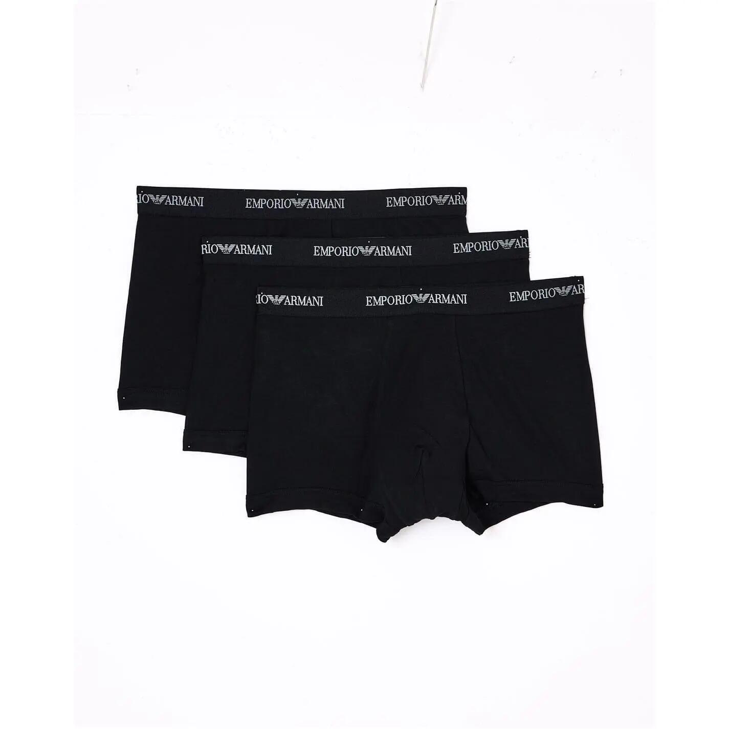 Herenondergoed met Corelogo (set van 3) (Zwart, Wit) 1/4