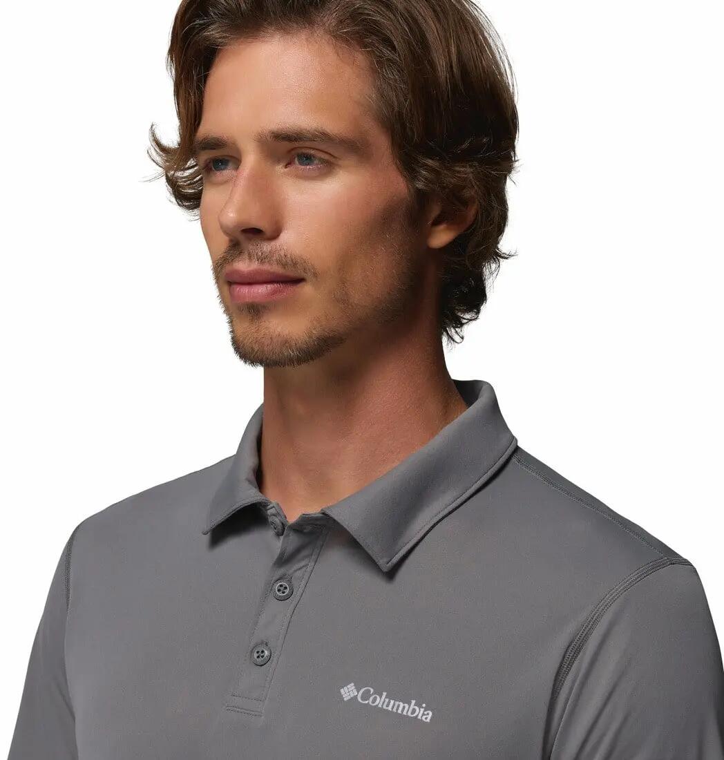 T-shirt sport uomo Zero Rules Polo - grigio 3/6