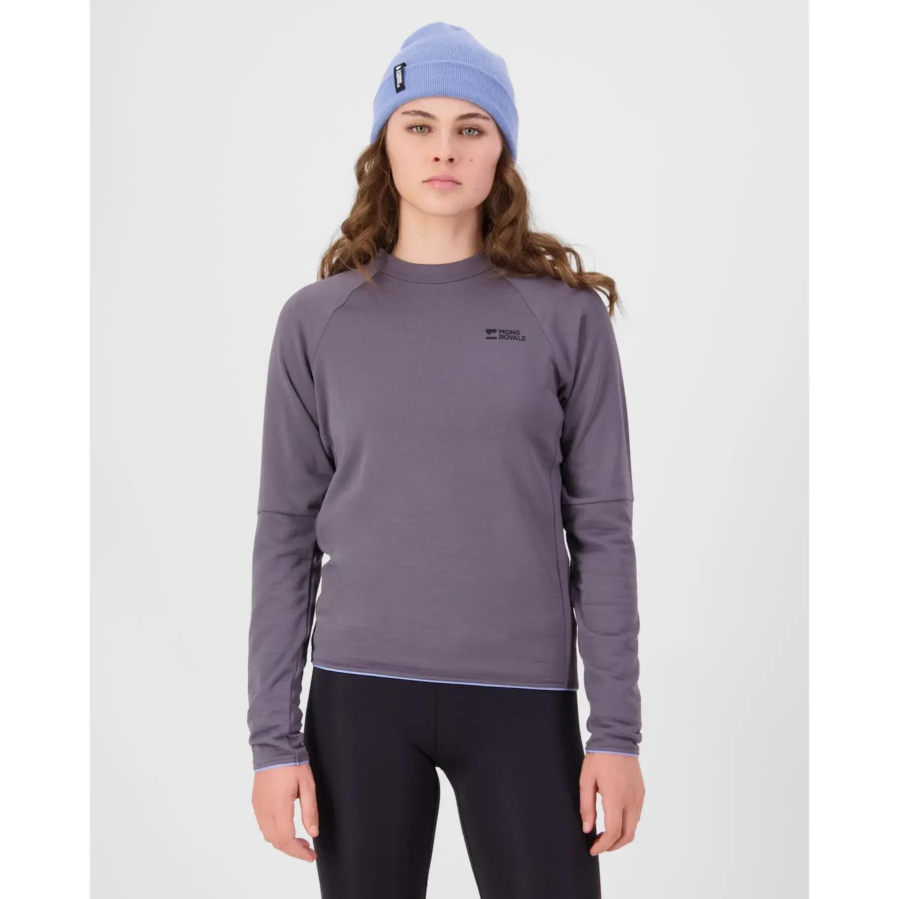 Pull femme Mons Royale Quad Merino 3/3